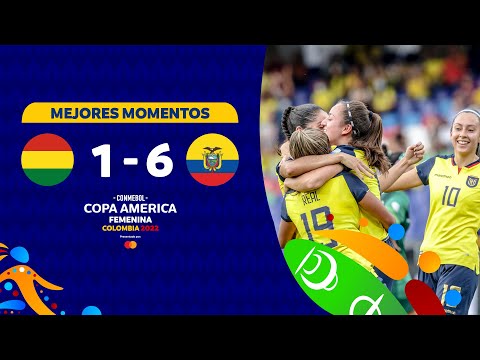 #CAFem | Bolivia 1-6 Ecuador | Highlights