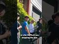 Jason yells at line cutters #funny #trending #memes  #ishowspeed #vlog