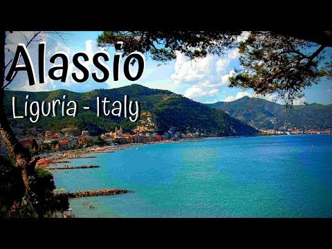 Alassio Beach - Liguria Italy - Video Travel