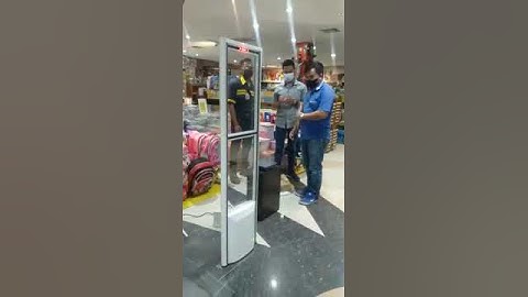 DIANA MART: Testing Our Set EAS anti-theft system AM 58 KHZ and label Deactivator D906