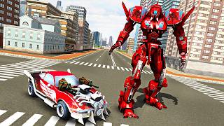 Robot Car War Transform Fight - Android Gameplay screenshot 3