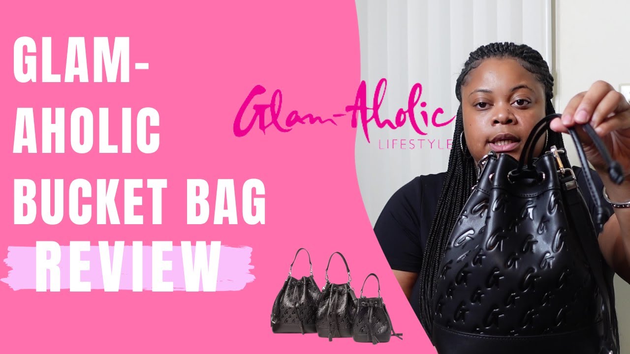 Glamaholic Lifestyle Medium Black Bucket Bag Review 