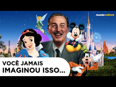 10 coisas que você não sabia sobre o WALT DISNEY