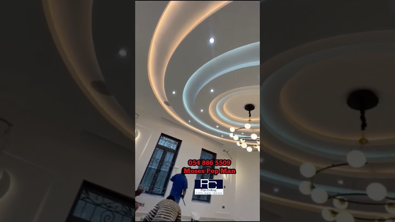 pop Ceiling work, best of it kind in Ghana ... Building in Ghana