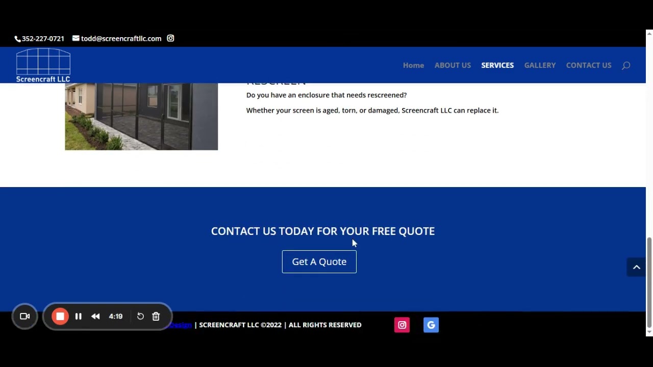 Screencraft LLC  35-227-0721