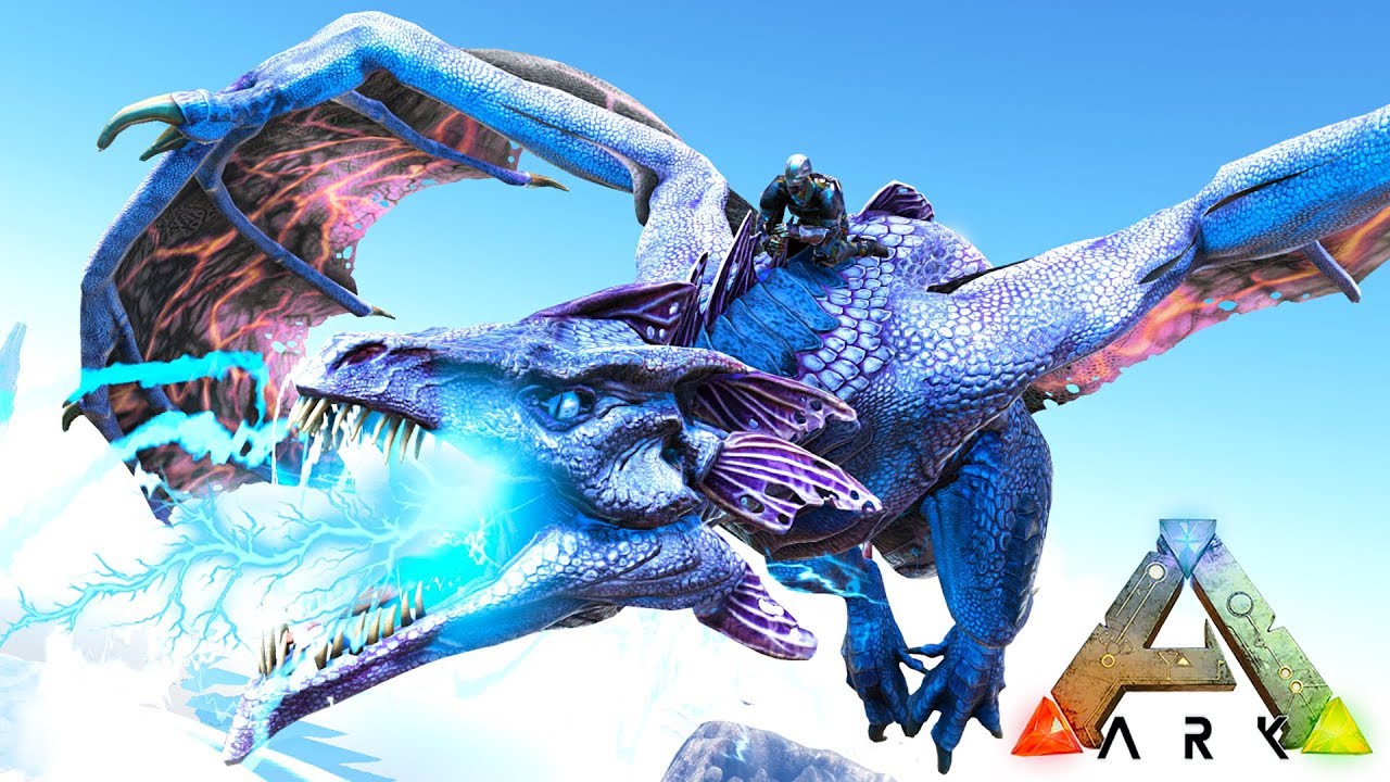 ARK: SURVIVAL EVOLVED - BEST DRAGON EVER!! (LIGHTNING WYVERN) - YouTube