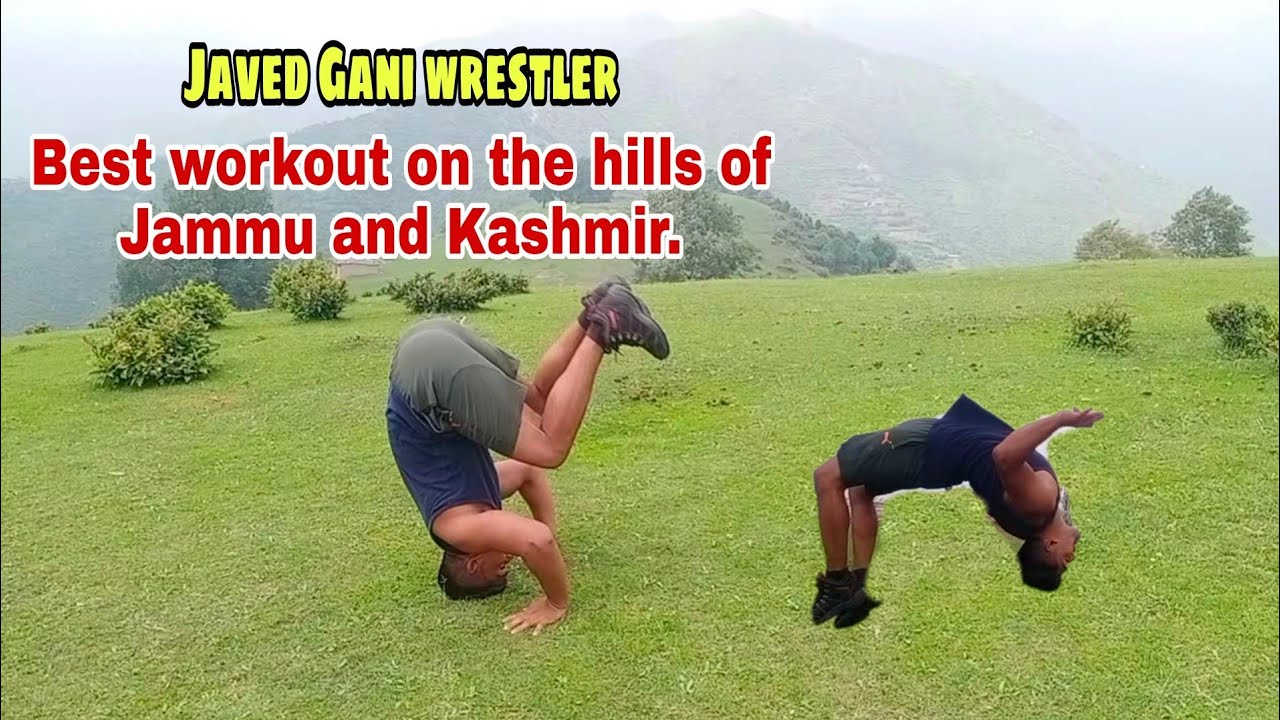 Best workout on the hills of Jammu and Kashmir.(Javed Gani)