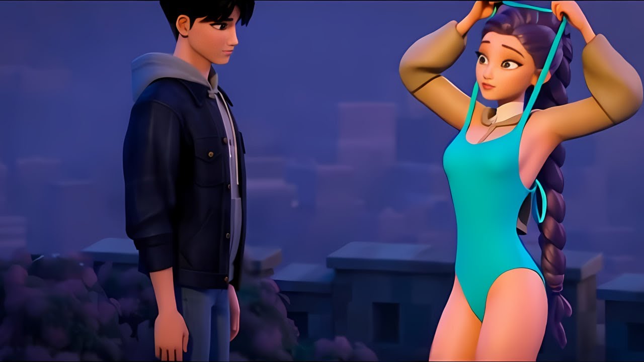 K-Pop Demon Hunters: but everyone is in a bikini