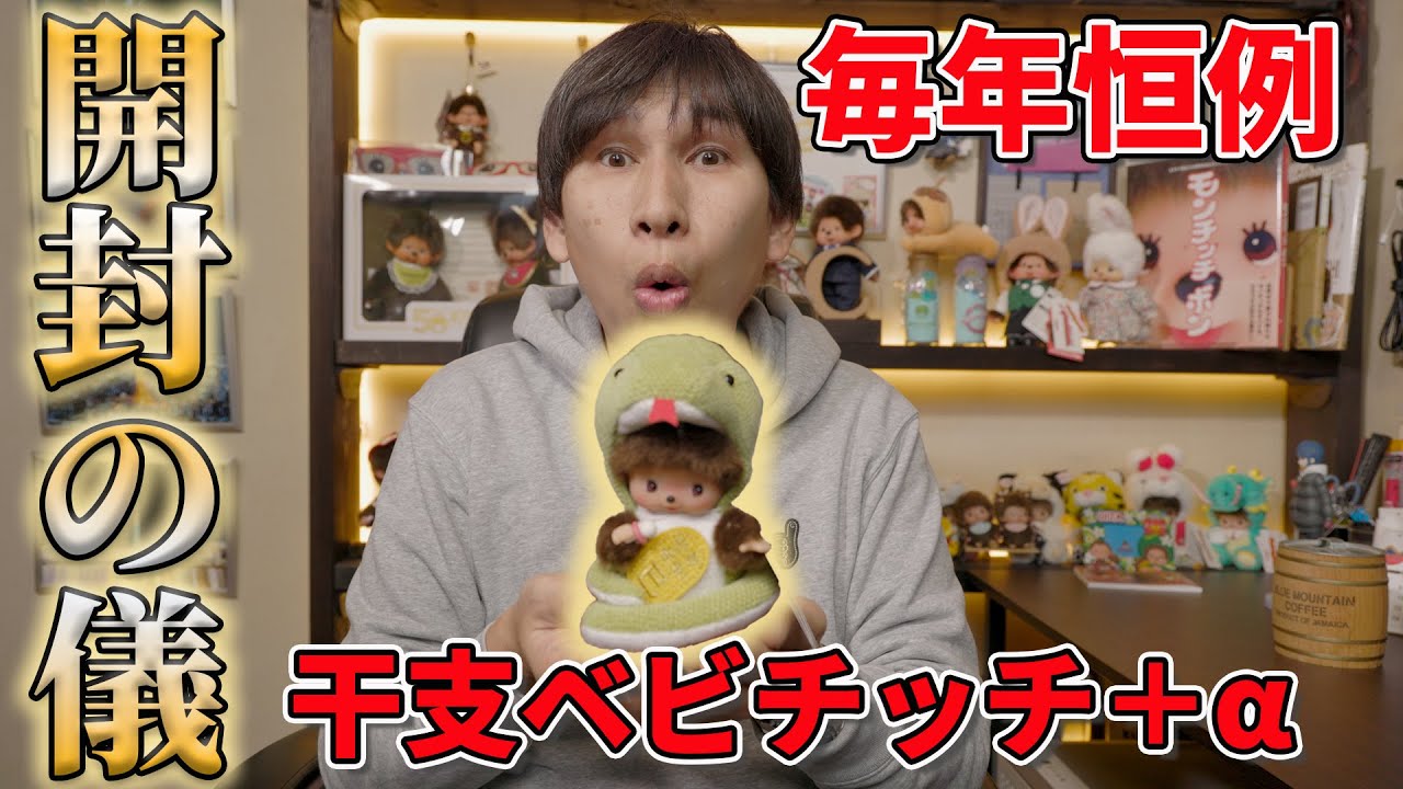 毎年恒例！干支ベビチッチお迎え報告！【モンチッチシリーズ】