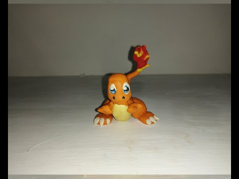 CHARMANDER en plastilina