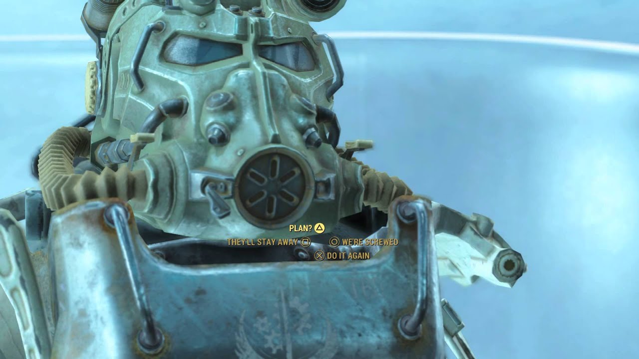 Fallout 4 - End Of The Line: Father "It Was Tough" Dialogue Tree (Killed Desdemona) Sequence PS4