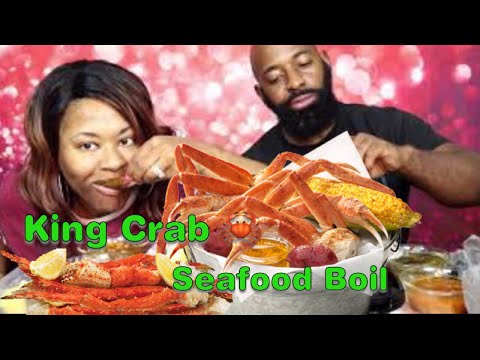 Seafood Boil: King Crab, Corn, Mussels, Egg, Sausage