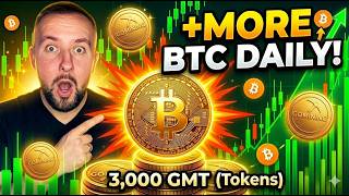 3,000 GoMining Tokens = THIS Much More Bitcoin Per Day