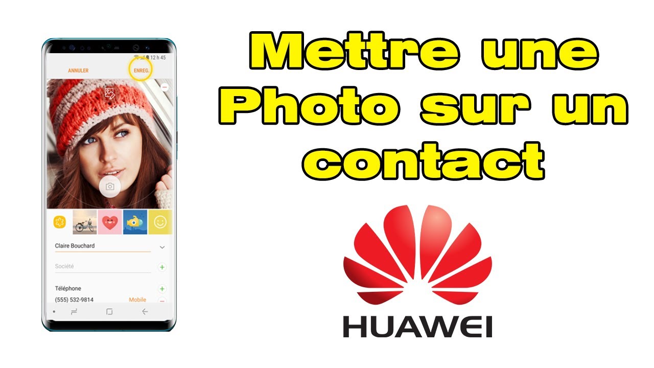 Comment Mettre Une Photo Sur Un Contact Huawei P20 Lite
