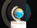 This Tiny Wooden Globe Actually Spins! 🌍