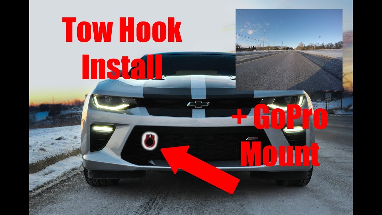Installing my ZL1 Addons TOWHOOK + GoPro Mount