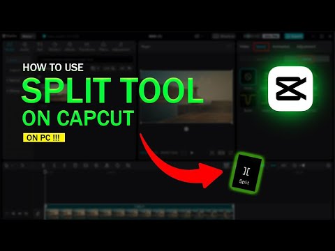 How To Use The Split Tool!!! (CAPCUT PC)