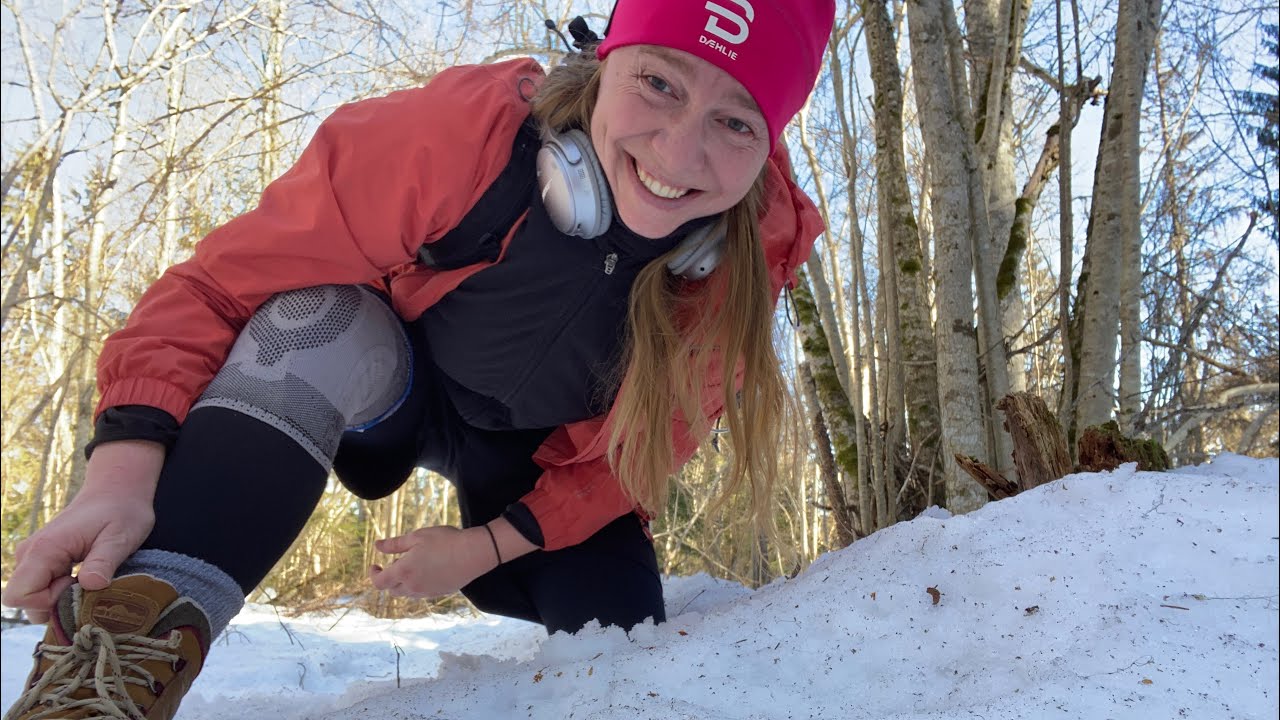 PCT 2022 thru hike preparations: hiking the super slippery Pühajärve trail in Estonia