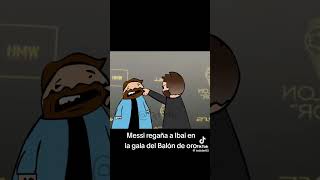 una animación de Messi y Ibai  humor messi @IbaiLlanos
