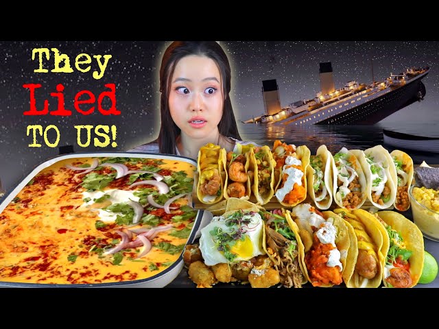 Revealing The Truth About the Titanic u0026 The Creepy Conspiracies | Chorizo Cheese Dip + Tacos Mukbang class=