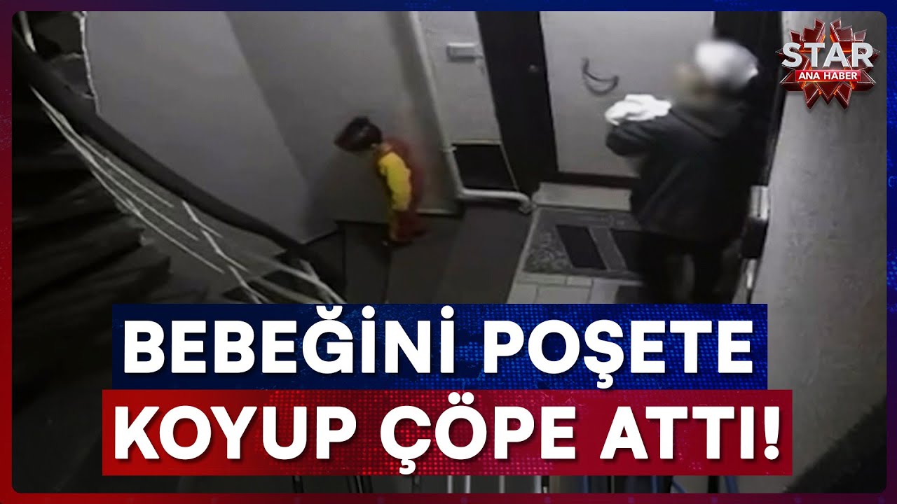 Kundaktaki Bebeğini Poşete Koyup Çöpe Attı! | Star Ana Haber