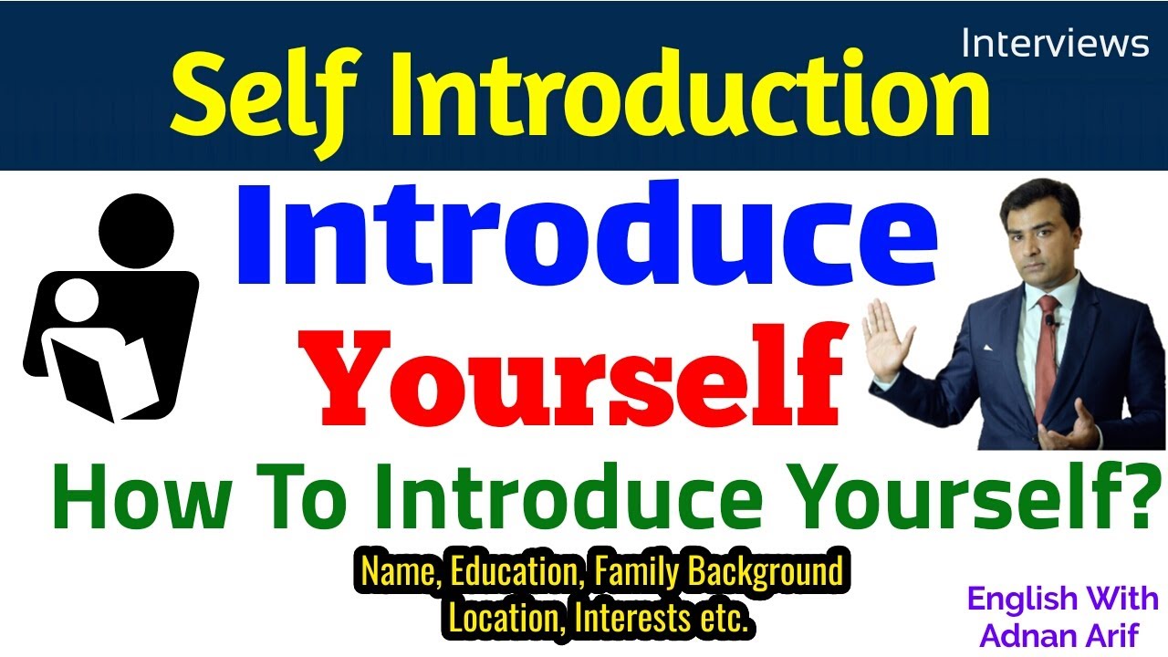 Self Introduction For Interviews- How To Introduce Yourself - YouTube