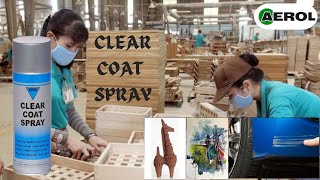 Aerol Clear Coat Spray, Grade 3090 300G418Ml