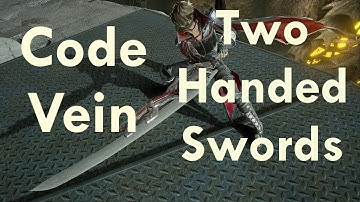 Code Vein: Two hand Sword In Real Life