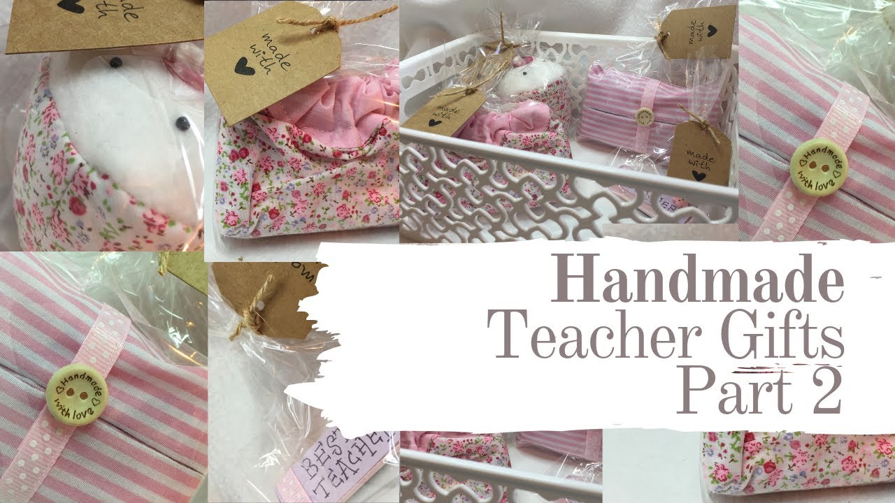 Handmade Teacher Gifts 2 | SewArty