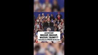 Jaxson Dart Introduces Trump At Event, POTUS Says He's Future Hall of Famer!