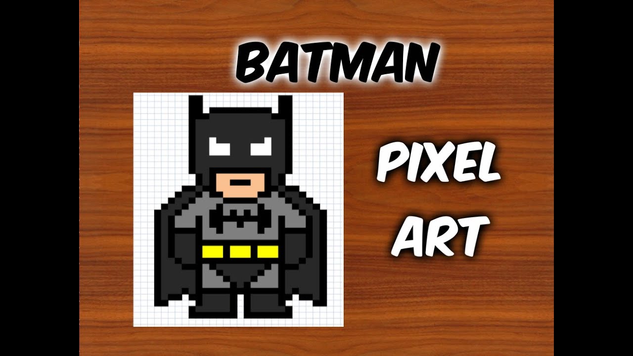 Featured image of post Batman Pixel Art Minecraft Cuadriculado