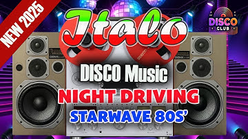 Italo Disco Driving Music 💥SUBWOOFER BASS TEST 2025 🔊Eurobeat Ultimate Instrumental Megamix 80s 90s
