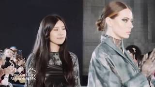 Plitzs New York City Fashion Week With Yina Hwang From New York Usa