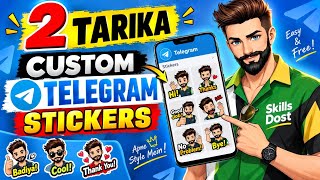 How to Create Custom Telegram Stickers | How to Create Stickers | 2 Easy Methods screenshot 3