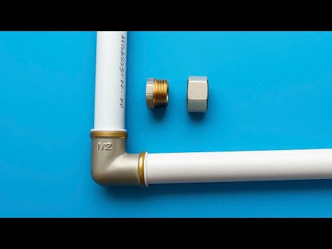 A 60-year-old plumber taught me this technique! How to connect PPR/ PVC pipes that few people know