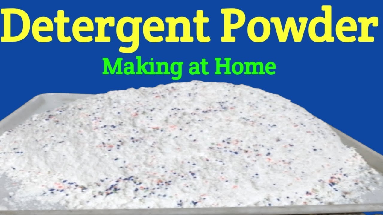 How to making Detergent Powder at Home // Business formula YouTube