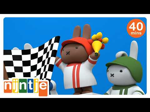 nijntje doet mee aan een race! | nijntje | het beste van nijntje