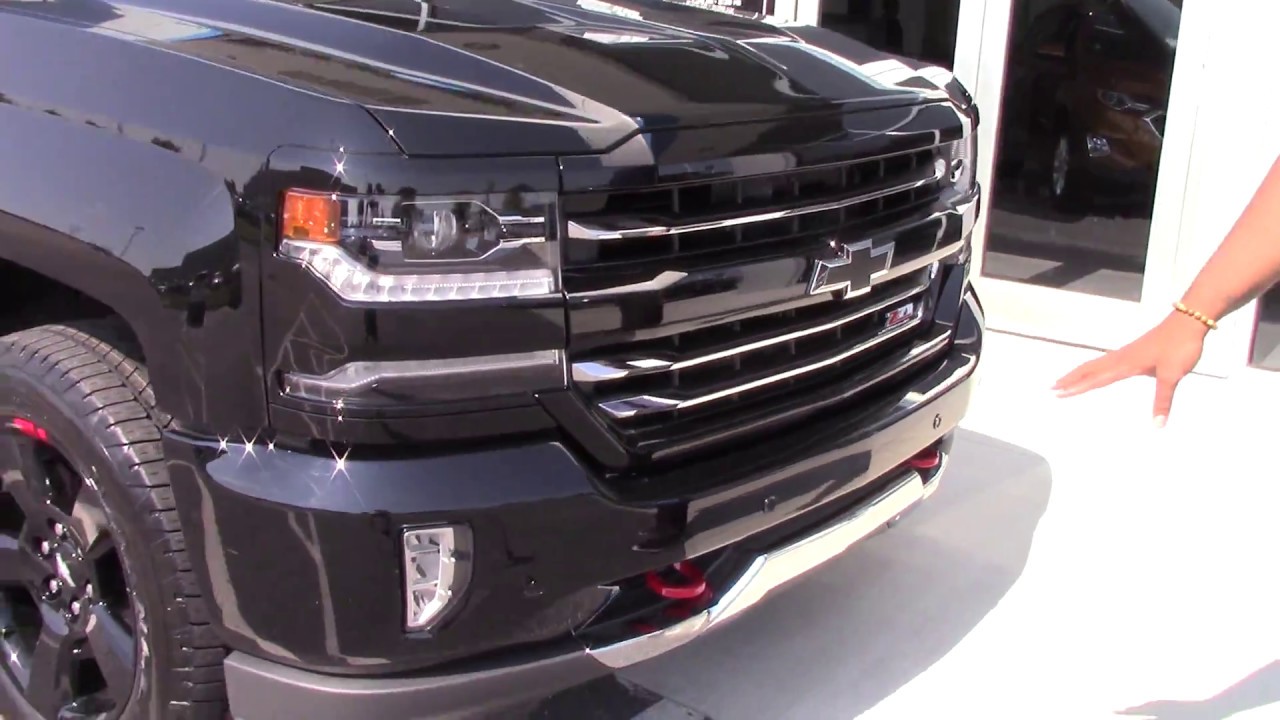 2018 Chevrolet Silverado 1500 Ltz Z71 Redline Edition