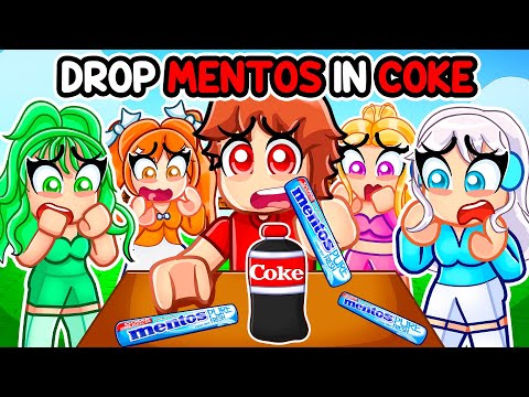 DROPPING MENTOS IN SODA WITH MY CRAZY FAN GIRLS...