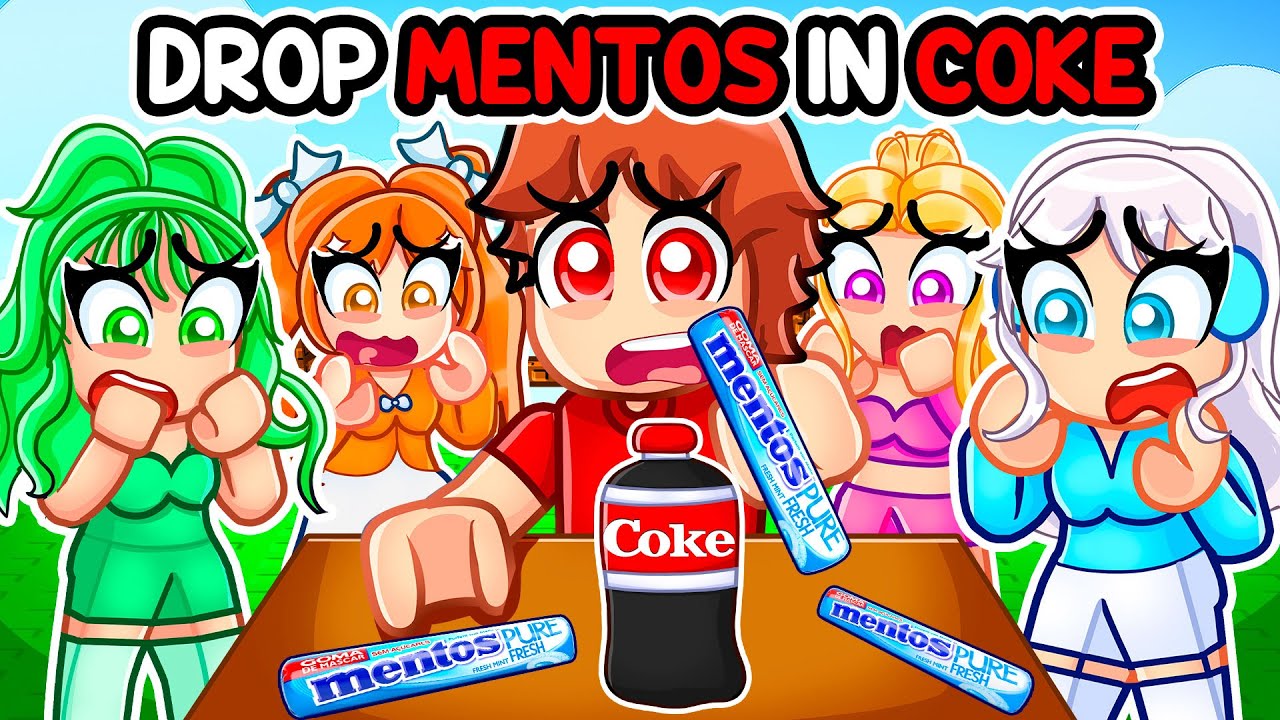 БРОСАЮ MENTOS В ГАЗИРОВКУ С МОИМИ БЕЗУМНЫМИ ФАНАТКАМИ...