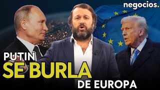 Putin se burla de las élites europeas ante la llegada de Donald Trump: esta es la comparación