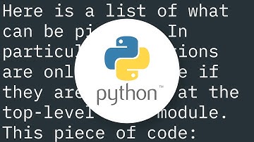Python multiprocessing PicklingError: Can