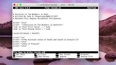 Division of Two Numbers in Bash