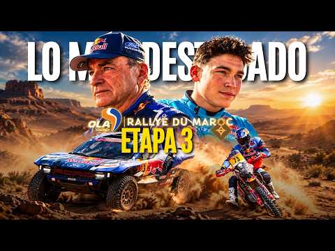 🚨 CARLOS SAINZ IS THE LEADER! Moraes' ACCIDENT changes the RALLYE DU MAROC 🏁🔥