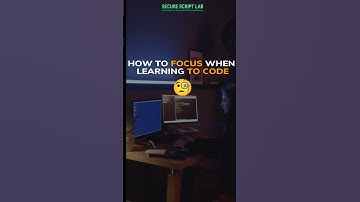 "6 Coding Focus🎯 Hacks Every Developer Must Try! 💻🔥 | #Shorts #DeveloperTips" #SecureScriptLab