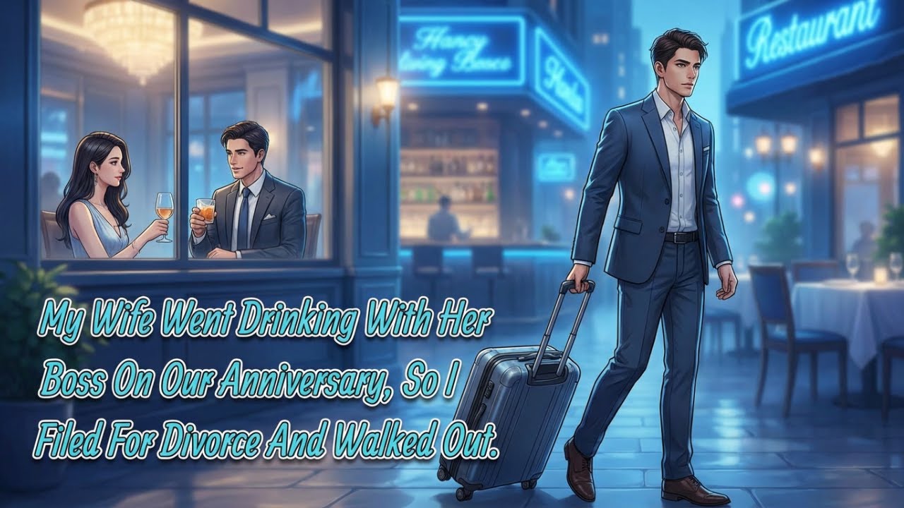 Mi esposa salió a beber con su jefe en nuestro aniversario, así que solicité el divorcio y me fui
