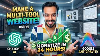 How to Create a Multi Tool Website | [ I got MONETIZED in 24 Hours ]