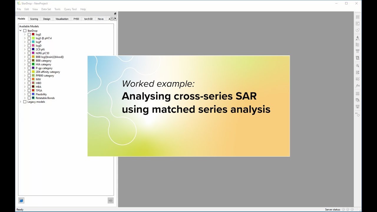 Example: Analysing cross-series SAR using matched series analysis - YouTube