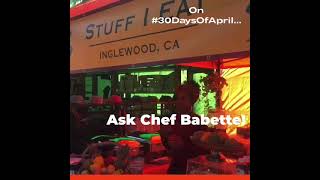 #30DaysOfApril Ask Chef Babette Tonight at 5:30pm PST!
