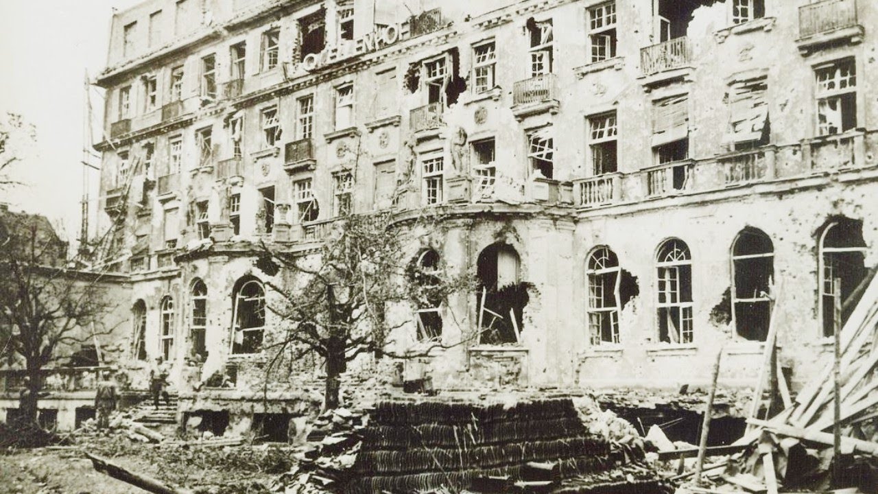 German Defenders in Aachen Blasted by the Close-Quarters Power of the Ithaca 37!